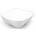 PIATTO FONDO DIVA 18x18x5CM Bianco / Bianco (32pz)